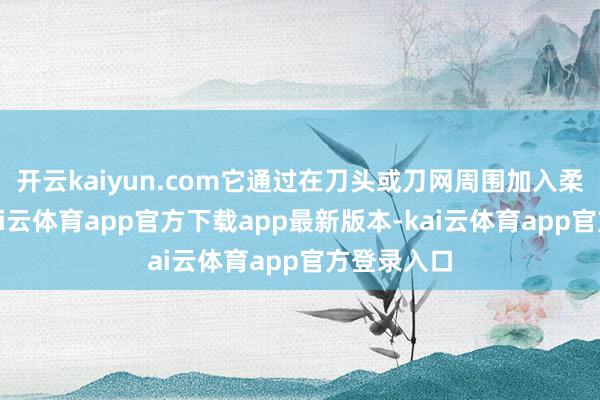 开云kaiyun.com它通过在刀头或刀网周围加入柔嫩材料-kai云体育app官方下载app最新版本-kai云体育app官方登录入口